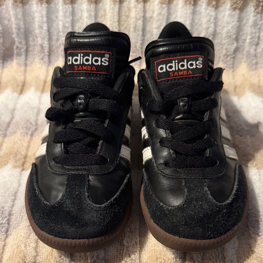 Adidas Samba Kids Black and White Sneakers